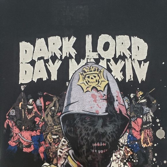 Three Floyds Brewing Co Dark Lord Day 2014 Festival Concert T Shirt Size Medium - Picture 9 of 13